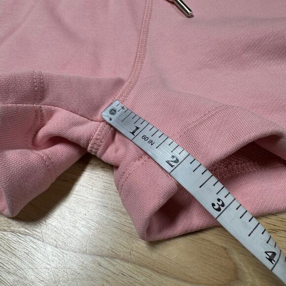 La Ligne NWT Super Shorts Light Pink Women's Size XL 100% Cotton Elastic Waist - Picture 10 of 10